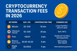 crypto transaction fee - هزینه انتقال رمزارزها